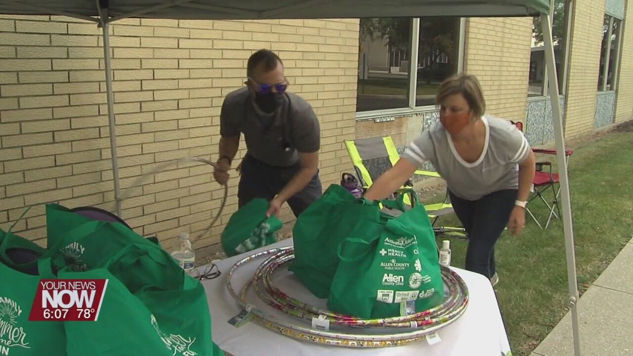 Activity bags for kids to be handed out on September 26th